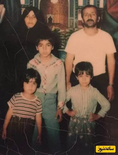 عکس  دیدنی خانواده واقعی نقی معمولی پایتخت !  -  موهای پرپشت محسن تنابنده با زیرشلواری خنده دارش !