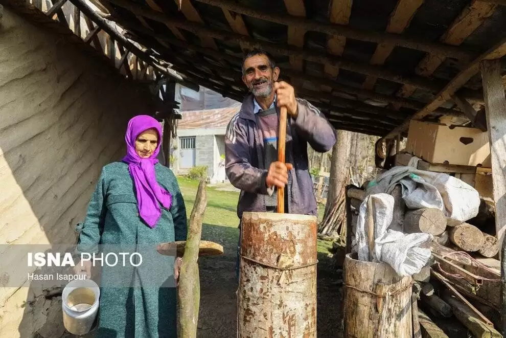 تصاویر - زندگی روستایی در لفور سوادکوه