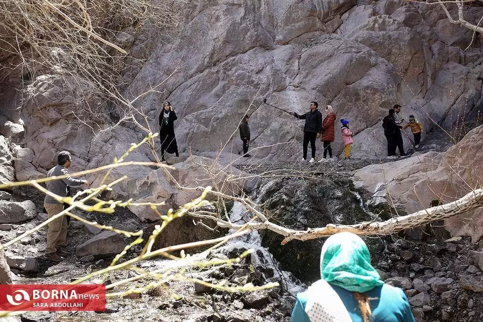 تصاویر - آبشار راین در کرمان