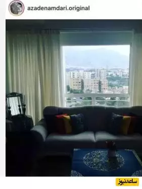 آخرین عکس از دکوراسیون  شاد خانه آزاده نامداری  -  آخرین روز های زندگی اش در این خانه چگونه گذشت!