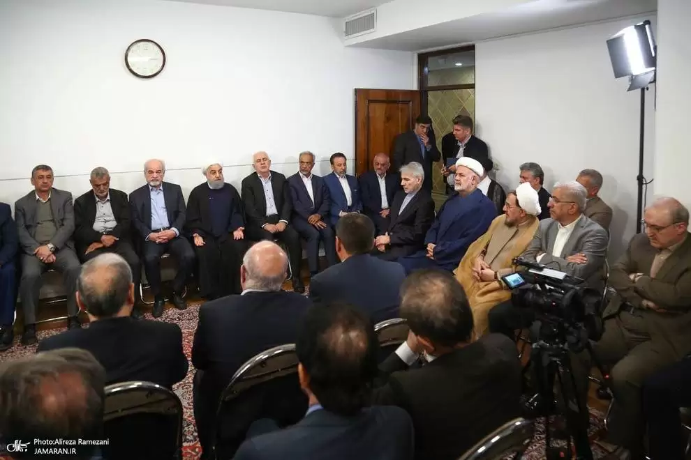 تصاویر - دیدار نوروزی سیاسیون با حسن روحانی