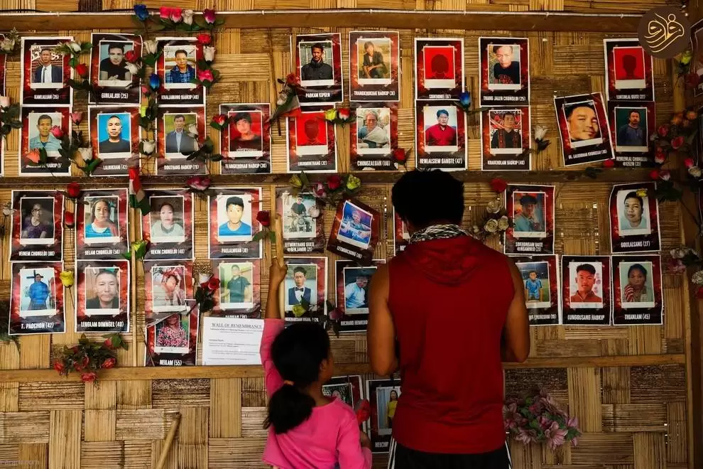 تصاویر - ترس و وحشت مانع از کارزار انتخاباتی در مانیپور