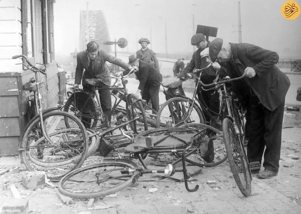 تصاویر - ماجرای دوچرخه‎سوارهای جنگ جهانی دوم
