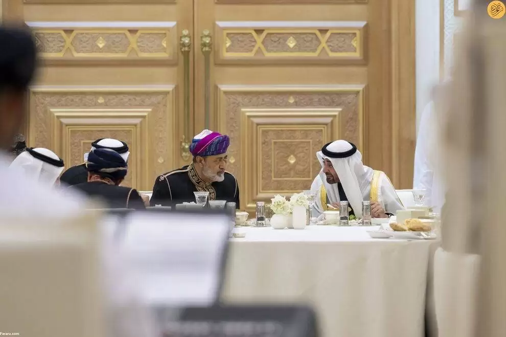 تصاویر - ضیافت شام رئیس امارات به افتخار سلطان عمان