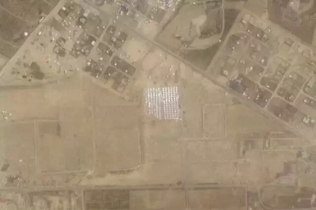 انتشار تصاویر ماهواره ای از آمادگی اشغالگران برای عملیات رفح