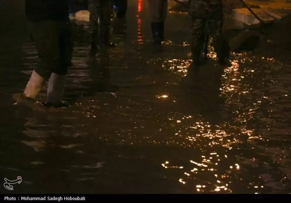 تصاویر - بارش شدید باران و آبگرفتی در یزد