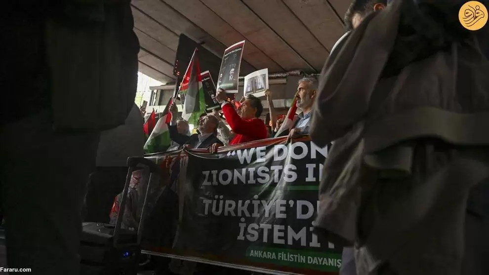 تصاویر - اعتراض مردم ترکیه به سفر رئیس جمهور آلمان به آنکارا