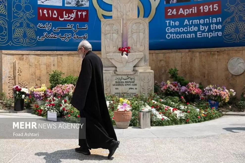 تصاویر - یکصد و نهمین سالگرد نسل کشی ارامنه در تهران