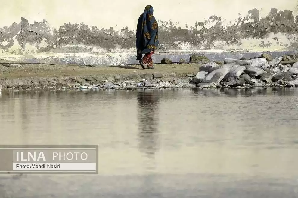 تصاویر - روستای پزم تیاب سیستان و بلوچستان بعد از سیل