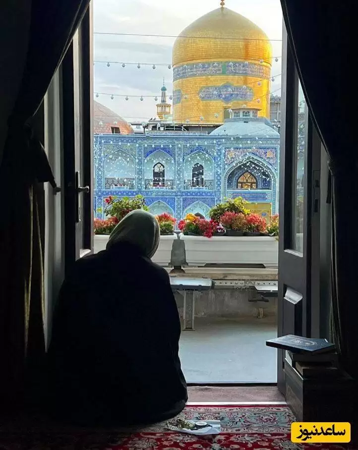 حال خوب و معنوی بهنوش طباطبایی روبروی یک منظره بی نظیر در مشهد -  چه فضای زیبایی+عکس