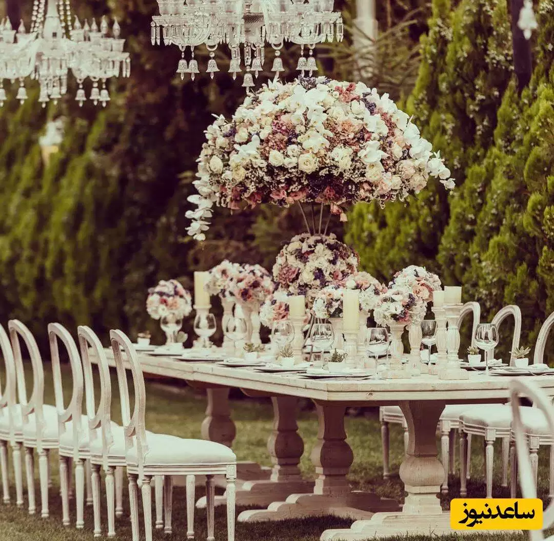 تصاویر دکوراسیون مجلل تالار عروسی محمدرضا گلزار و آیسان !  -  گرانترین عروسی ایران را ببینید