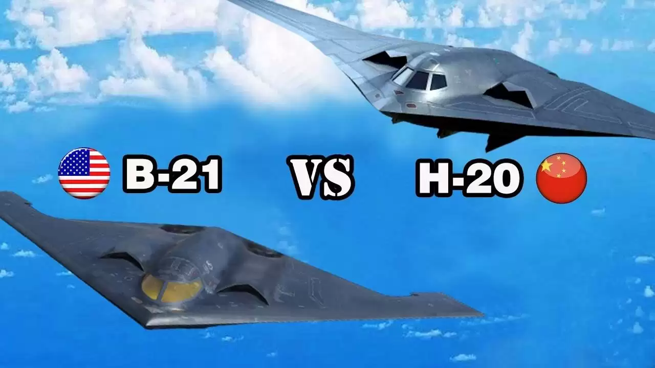 تصاویر - مقایسه بمب افکن چینی xi’an h-20 و b-21 آمریکایی؛ کدام بهتر است؟