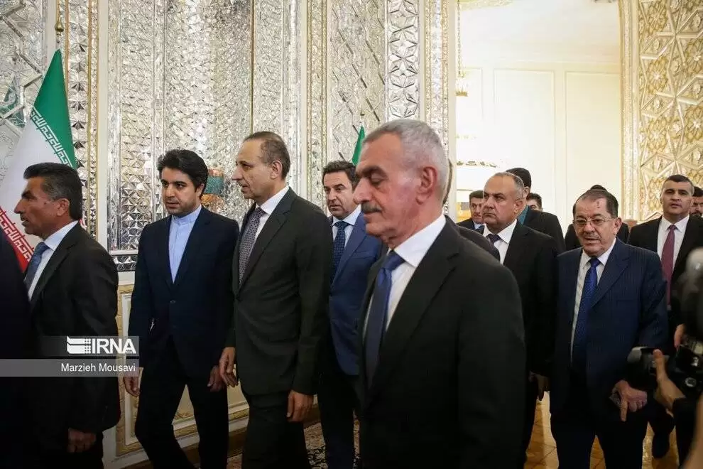 تصاویر - دیدار رئیس اقلیم کردستان با حسین امیرعبداللهیان