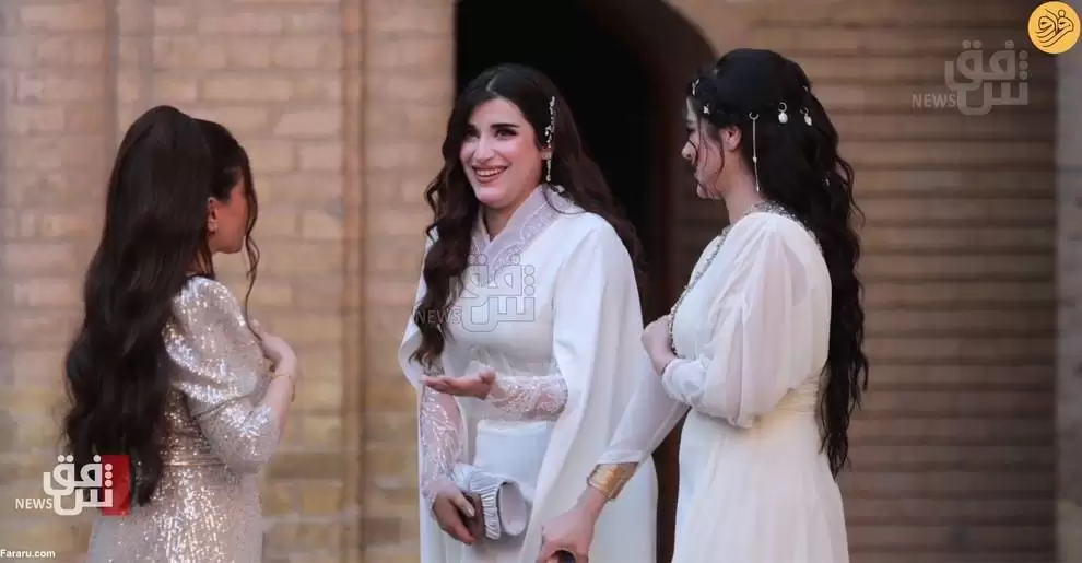 تصاویر - برگزار شدن اولین جشن عروسی در کاخ خلیفه عباسی
