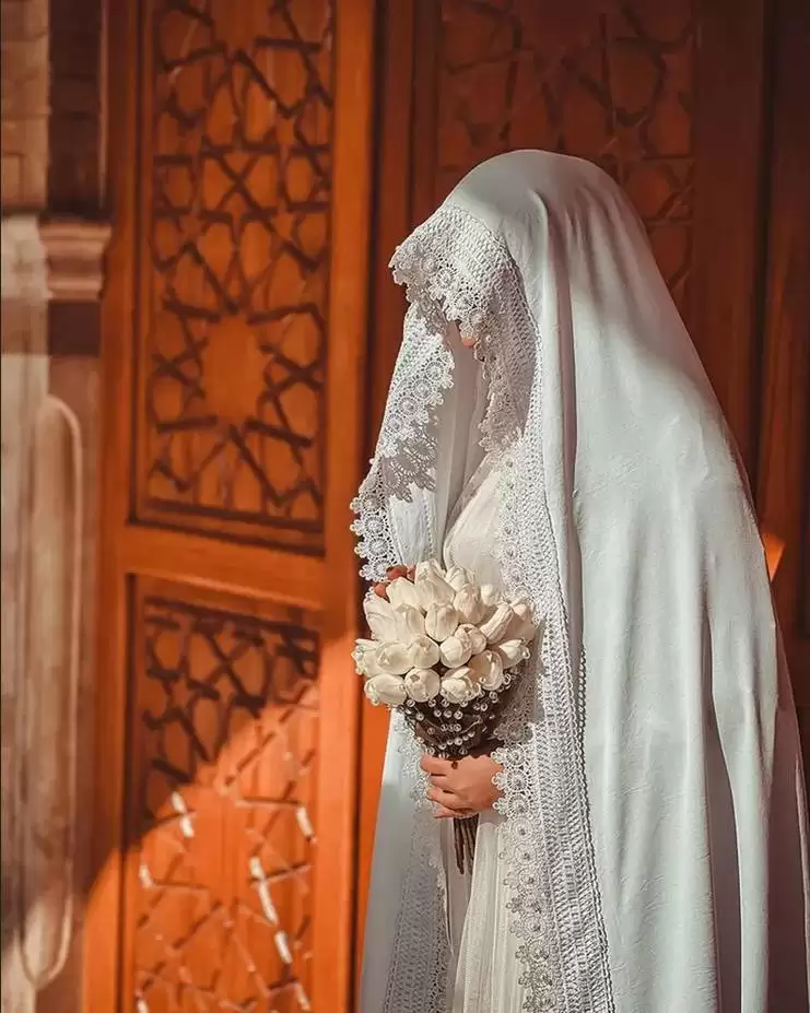 قشنگ ترین مدل چادر عروس برای عقد  -   عروس خانم جذاب تر می شوند!