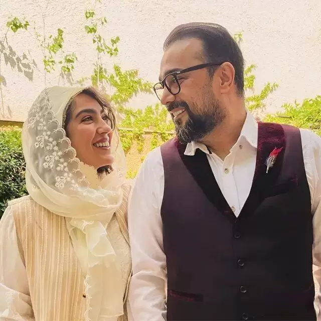 تبریک متفاوت و خاص کمند امیرسلیمانی برای عروسی برادرش+عکس