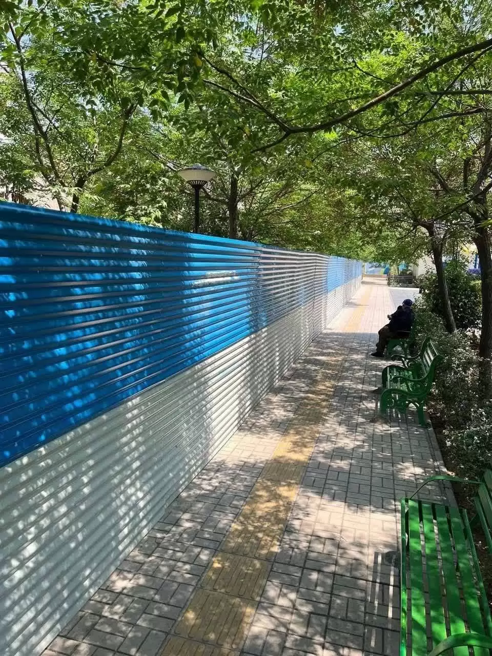 حصارکشی شهرداری تهران به یک پارک دیگر رسید -  عکس