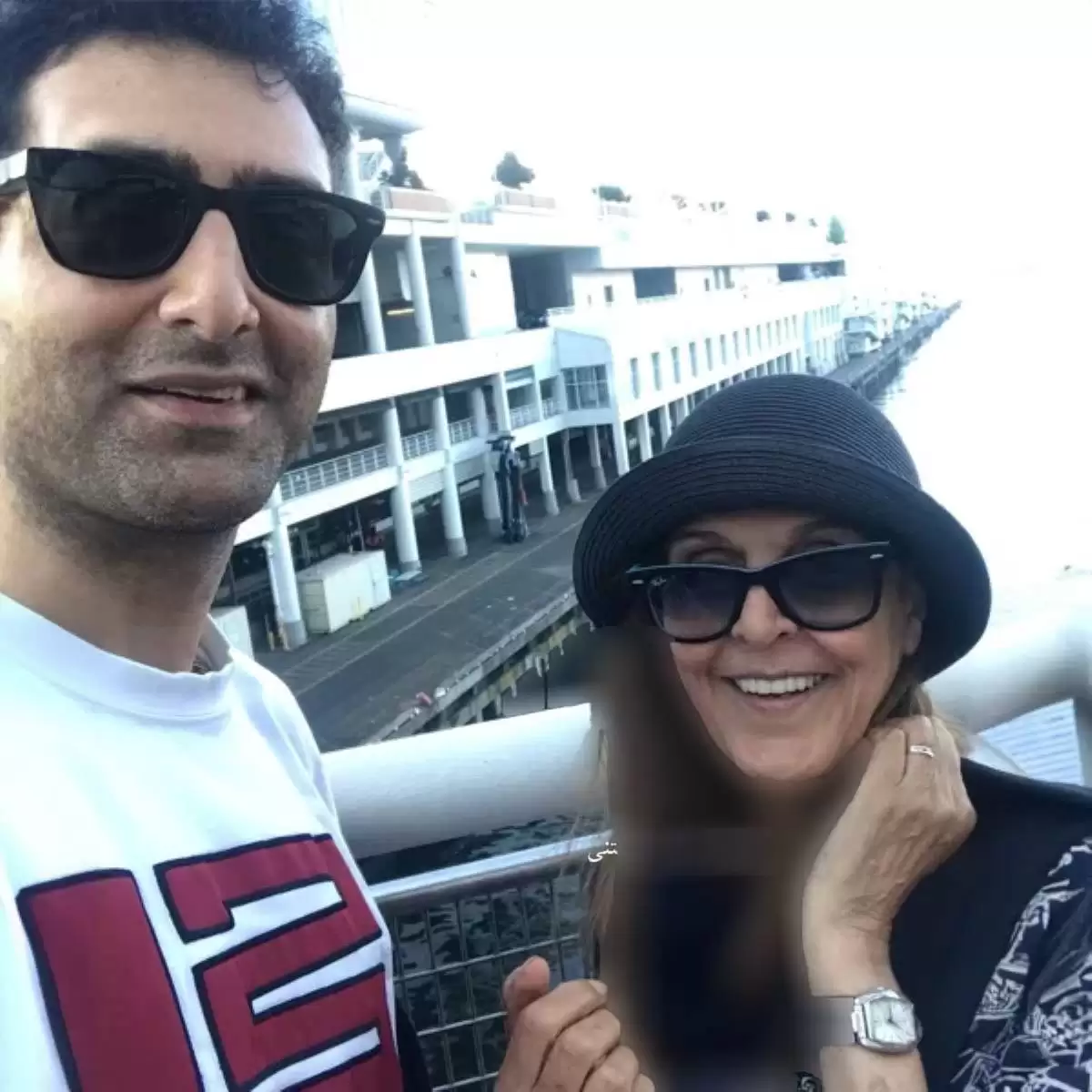 عکس مدلینگی  آهو خردمند در جوانی قبل انقلاب و شوهر جذابش + تصاویری جدید در کانادا ! و بیوگرافی 
