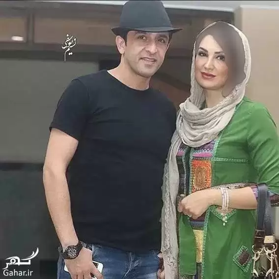 عکس زن جذاب و فوق جوان مجید یاسر بازیگر سریال نون خ !  -  روناک زیباتر است یا زن واقعی اش !