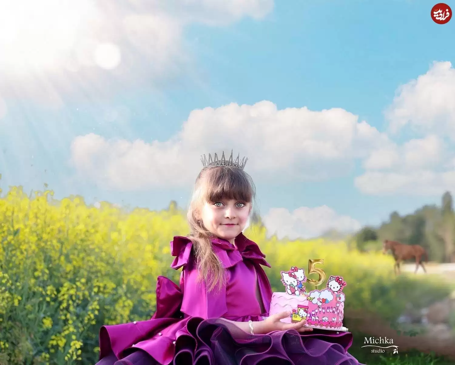 تصاویر جادویی چشم های تیله ای قشنگ ترین دختر ایران  -  آوا امیرزاده کیست؟!