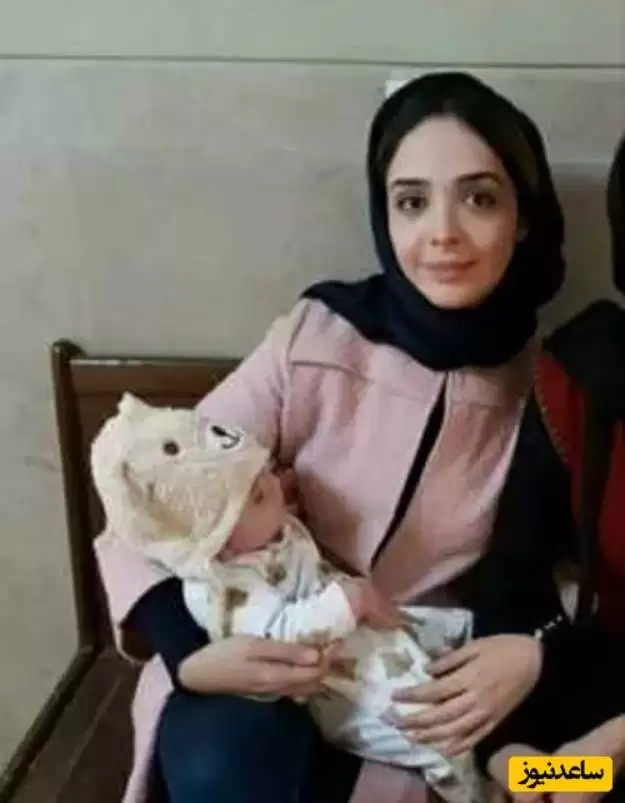 خوشگلی بچه  واقعی یاسمن سریال لحظه گرگ و میش -   المیرا دهقانی در نخستین روز مادر شدنش !  + عکس