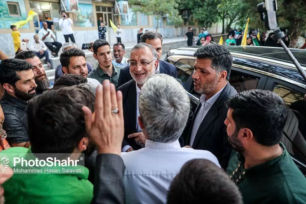 تصاویر - سفر تبلیغاتی زاکانی به مشهد
