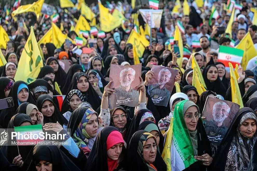 تصاویر - سفر تبلیغاتی زاکانی به مشهد