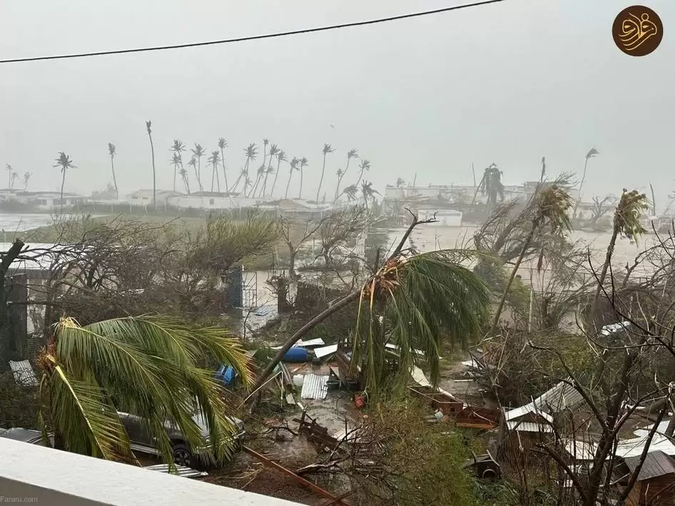 تصاویر - طوفان قدرتمند بریل به جامائیکا رسید