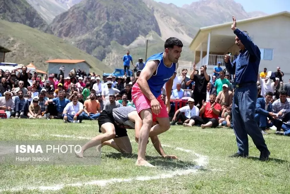 تصاویر - مسابقات کشتی لوچو در سوادکوه