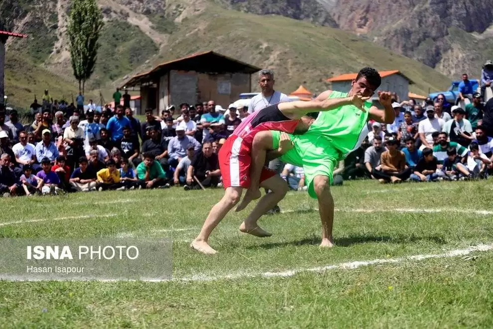 تصاویر - مسابقات کشتی لوچو در سوادکوه