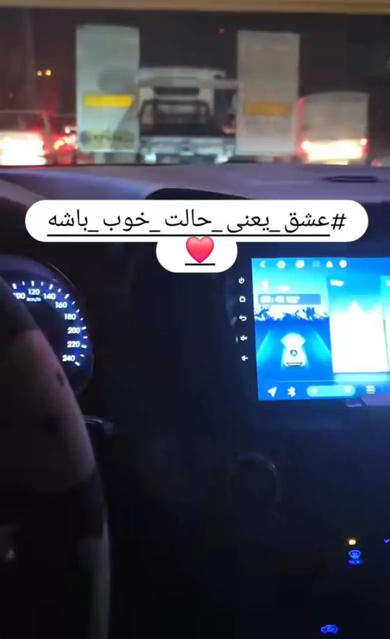 استوری تامل برانگیز بهاره رهنما برای ولنتاین + عکس