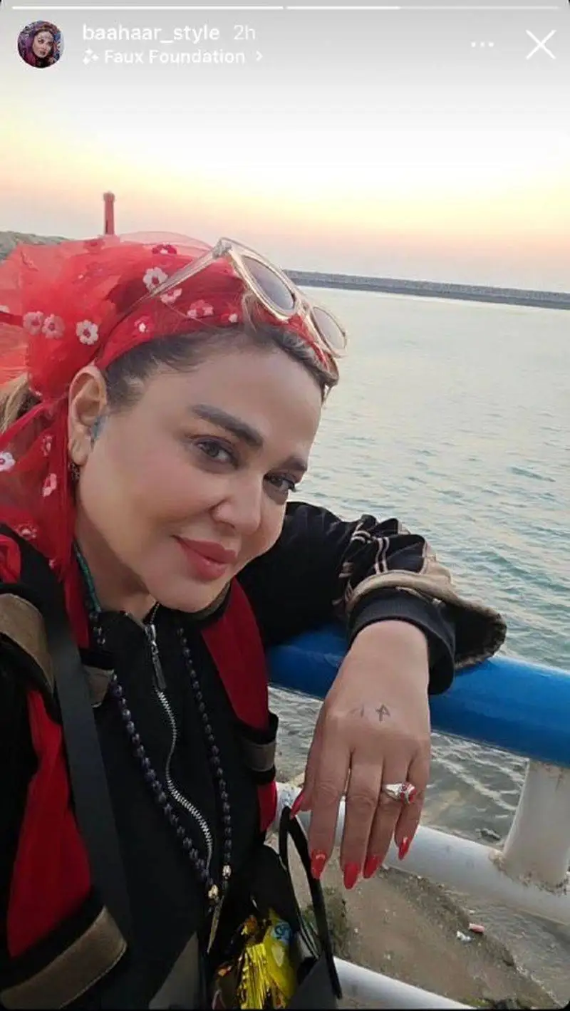 فیلم صحبت های جالب بهاره رهنما درباره اعتقادات دینی اش  -   شرط نماز خواندن شوهر دومش ! 