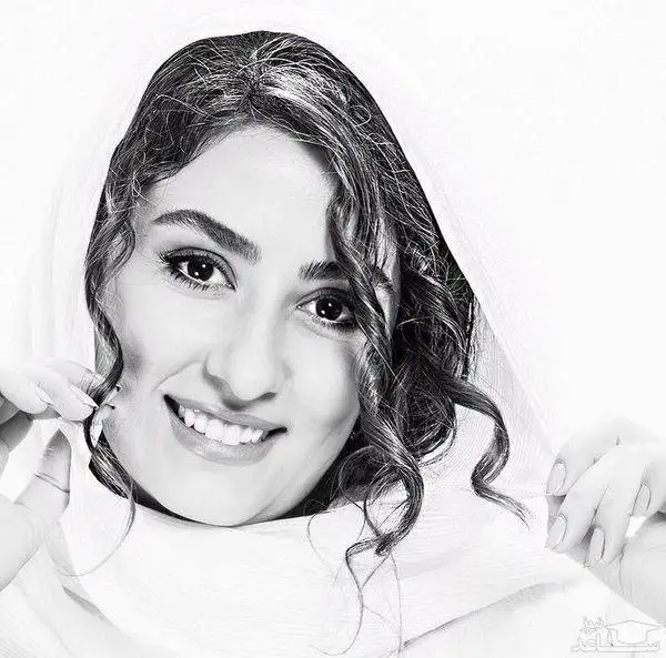 پرتره سیاه سفید جذاب از الهام طهموری -  تار موهای سفید چهره شو چه جذاب کرده! +  بیوگرافی و عکس عروسی