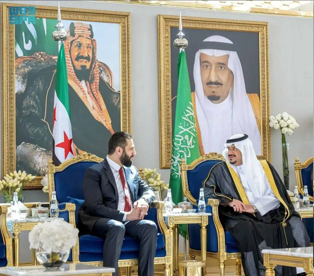 ابو محمد الجولانی وارد ریاض شد +عکس