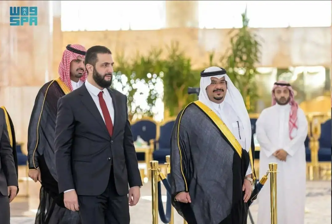 ابو محمد الجولانی وارد ریاض شد +عکس