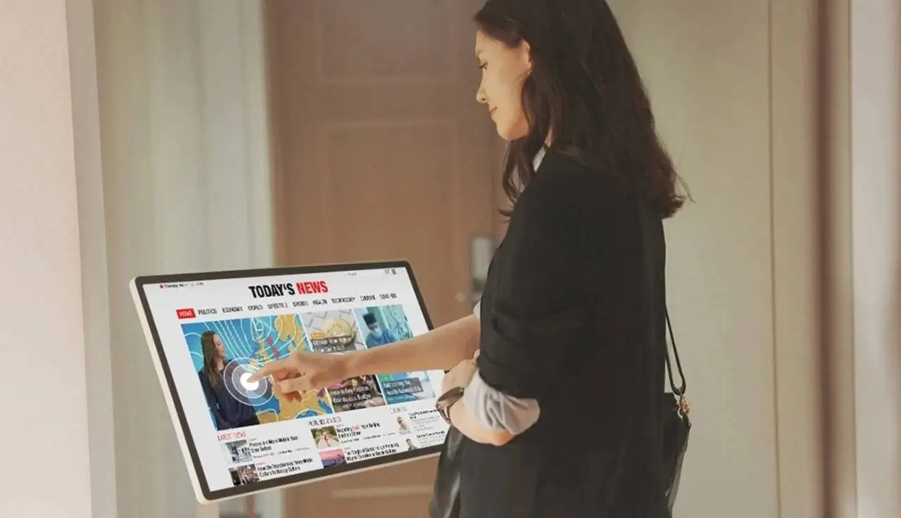 رونمایی رسمی از یک تلویزیون همراه در جزیره