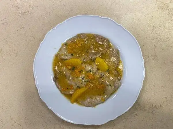  اسکالوپینه پرتقالی ؛ غذایی ساده ، سبک ، شیک برای میزهای خاص