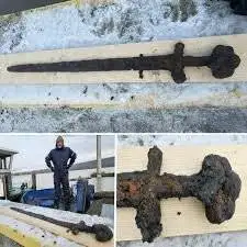 کشف حیرت انگیز باستان شناسان  -  شوالیه ای که با شمشیرش به دنیای مدرن بازگشت!