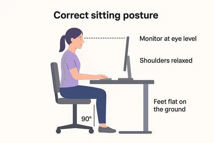 چند عادت  اشتباه در محیط کار که باعث کمردرد می شود