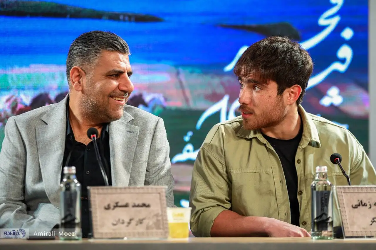 تصاویر  -  از بغض و ناراحتی تا ماجرای کاهش وزن آقای بازیگر؛ فتوکال و جلسه خبری فیلم سینمایی (پل) در جشنواره فجر