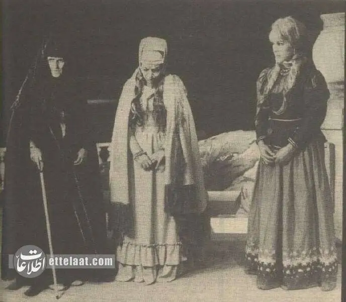 نخستین بازیگر زن تئاتر ایران در کنار علی نصیریان و عزت الله انتظامی؟ +عکس 