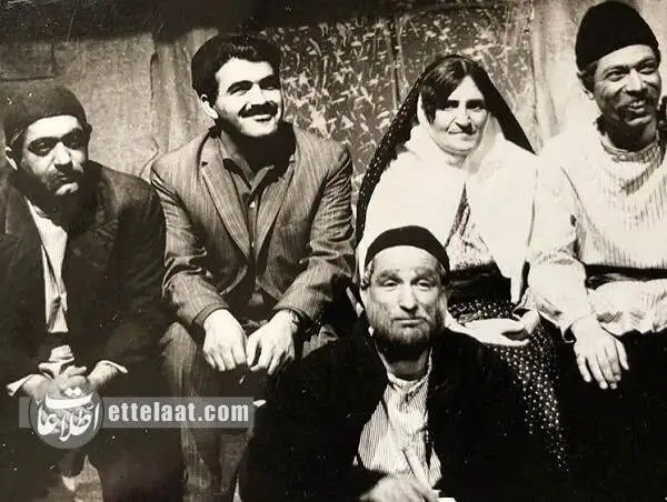 نخستین بازیگر زن تئاتر ایران در کنار علی نصیریان و عزت الله انتظامی؟ +عکس 