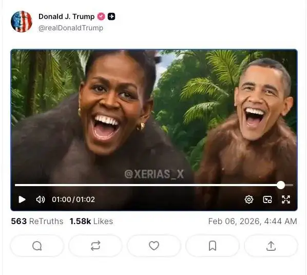 ترامپ پس از انتشار ویدئویی توهین آمیز از اوباما: عذرخواهی نمی کنم -  عکس