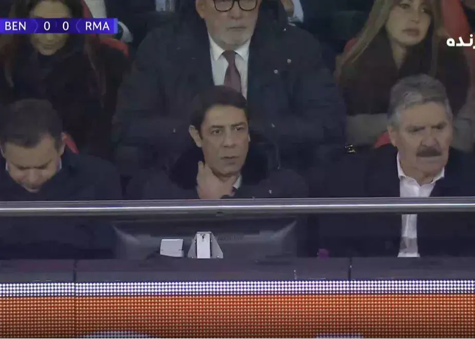 تصویر  -  مرد محبوب تراکتوری ها تماشاگر بازی رئال مادرید شد