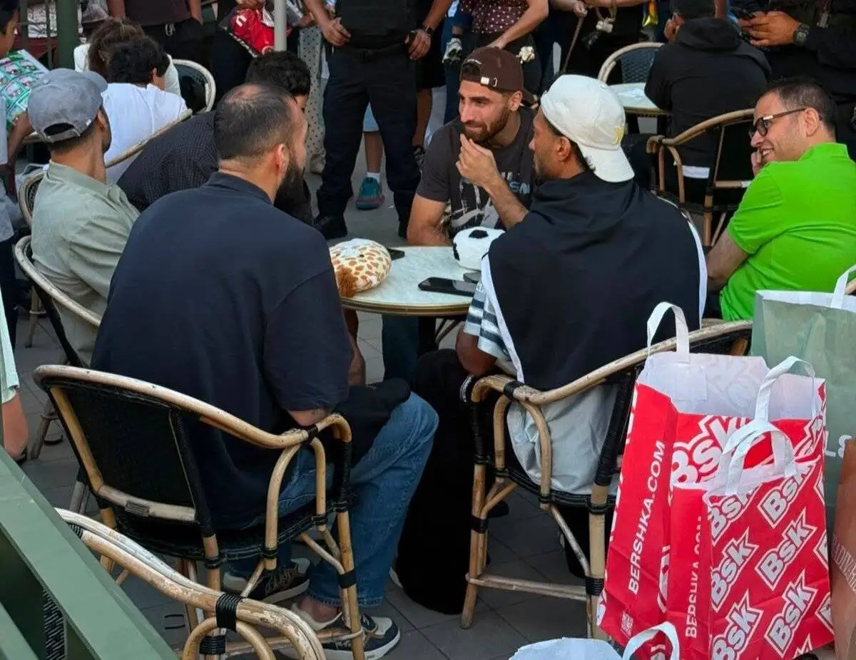 تصویر  -  گشت وگذار بازیکنان تیم ملی در تیخوانا بعد از حذف