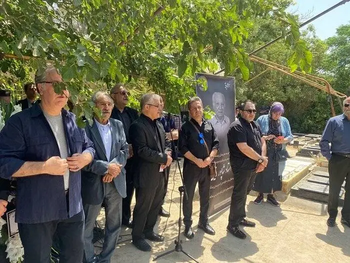 پیکر شاپور رحیمی در خانه ابدی آرام گرفت