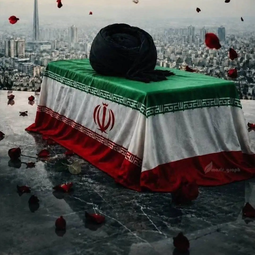 سفرت به خیر اما...  -  آثاری از هنرمندان ایرانی در پویش #بدرقه_یار برای مشایعت پیکر قائد شهید