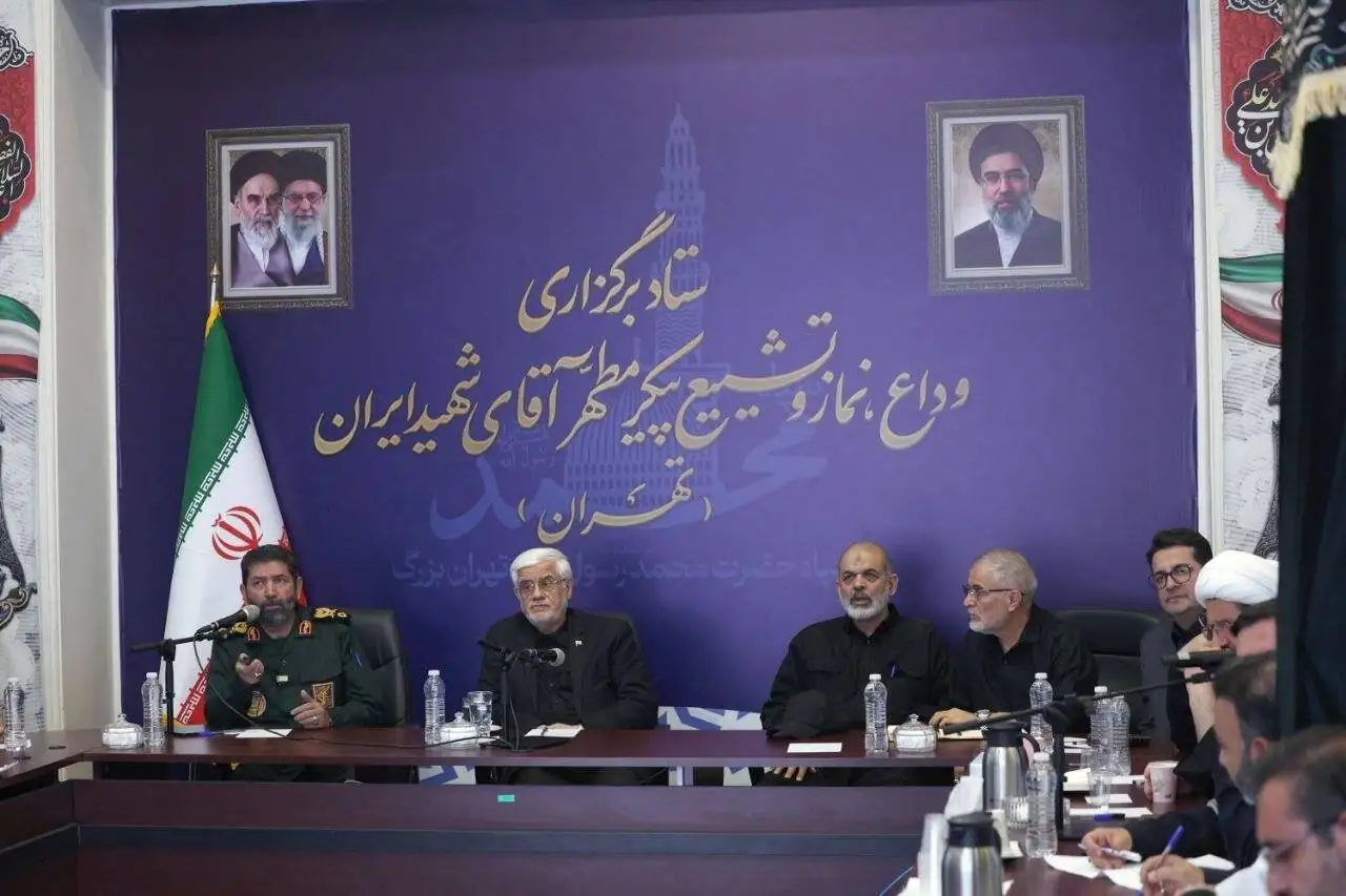 نخستین تصاویر از سردار احمد وحیدی پس از جنگ در 2مراسم - عارف و 2 فرمانده عالیرتبه سپاه در یک قاب