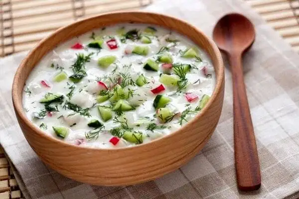آبدوغ خیار مجلسی با 2 ترفند طلایی؛ در 10 دقیقه پیش غذای شاهانه درست کن + روش تهیه