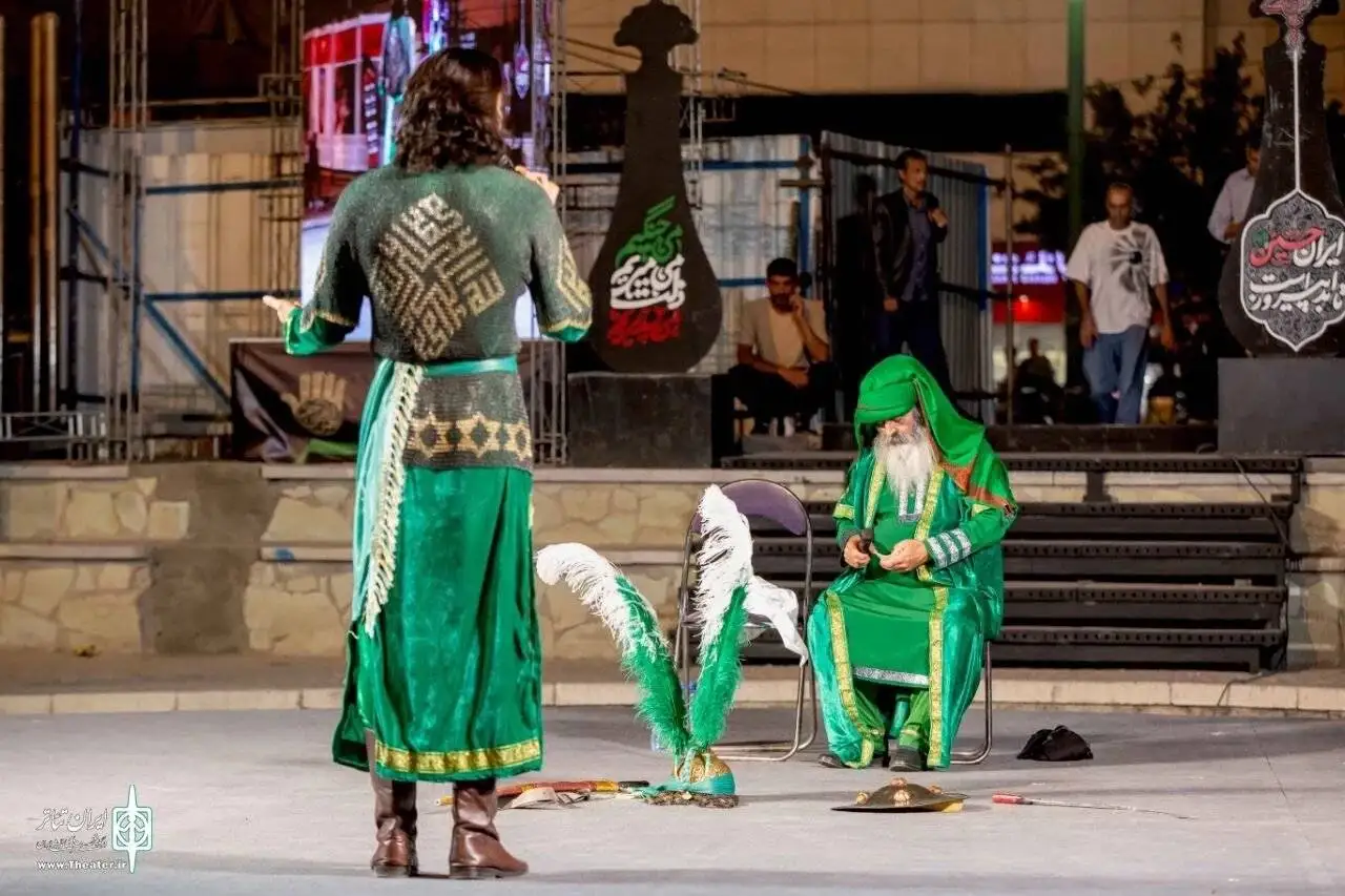 نقال 74 ساله: تنها مُرشد پرده خوانِ زنده منم - شبیه خوان حسین(ع) و یزید: آن که هم اولیاء بخواند و هم اشقیاء ، انگشت شمار است